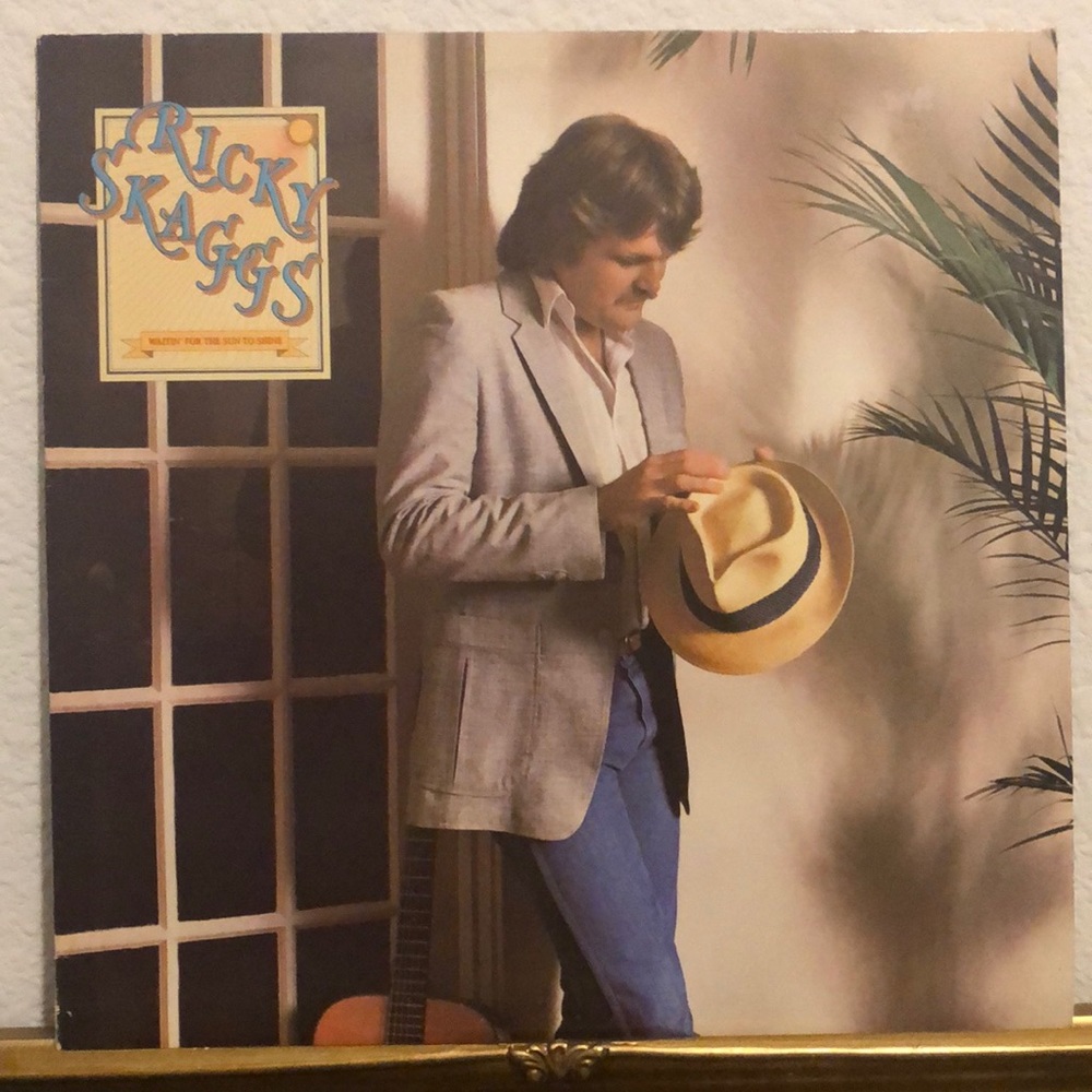 Ricky Skaggs Waitin' For The Sun To Shine Vinyl Lp
